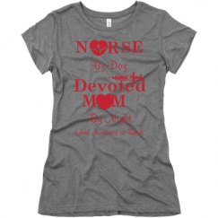 Ladies Slim Fit Super Soft Triblend Tee