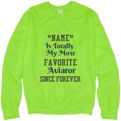 Unisex Neon Crewneck Sweatshirt