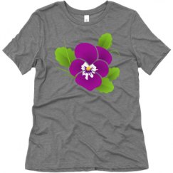 Ladies Relaxed Fit Super Soft Triblend Tee