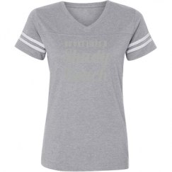 Ladies Relaxed Fit Vintage Sports Tee