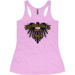 Ladies Slim Fit Super Soft Racerback Triblend Tank