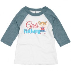 Toddler 3/4 Sleeve Raglan Tee