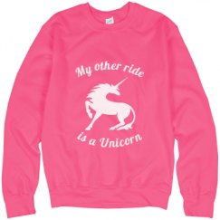 Unisex Neon Crewneck Sweatshirt