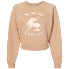 Women's Raglan Pullover Fleece