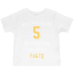 Toddler Basic Promo Jersey Tee