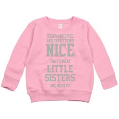 Toddler Crewneck Basic Promo Sweatshirt