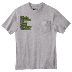 Unisex Carhartt Tall Pocket Tee