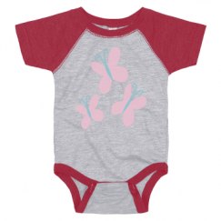 Infant Vintage Raglan Bodysuit