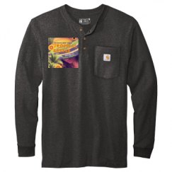 Unisex Carhartt Long Sleeve Henley Tee 