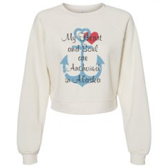 Women's Raglan Pullover Fleece