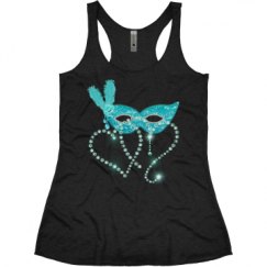 Ladies Slim Fit Super Soft Racerback Triblend Tank