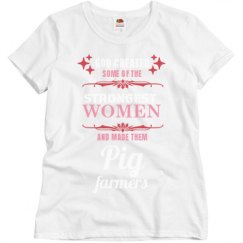 Ladies Semi-Fitted Relaxed Fit Basic Promo Tee