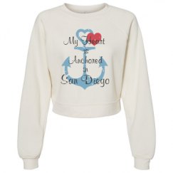 Women's Raglan Pullover Fleece