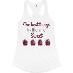 Ladies Slim Fit Racerback Tank Top