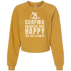 Women's Raglan Pullover Fleece