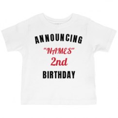 Toddler Basic Jersey Tee