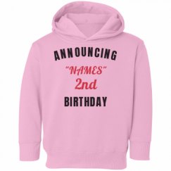 Toddler Hooded Sweatshirt