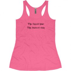 Ladies Slim Fit Super Soft Racerback Triblend Tank