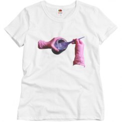 Ladies Semi-Fitted Relaxed Fit Basic Promo Tee