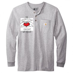 Unisex Carhartt Long Sleeve Henley Tee 