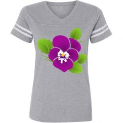 Ladies Relaxed Fit Vintage Sports Tee