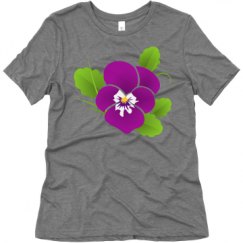 Ladies Relaxed Fit Super Soft Triblend Tee