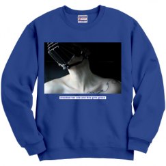 Unisex Film and Foil Crewneck Sweatshirt