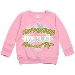 Toddler Crewneck Basic Promo Sweatshirt