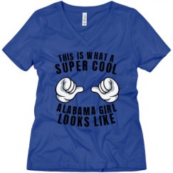 Ladies Relaxed Fit V-Neck Tee