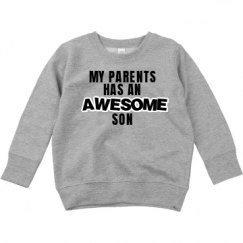 Toddler Crewneck Basic Promo Sweatshirt