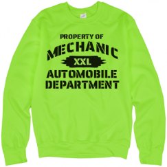 Unisex Neon Crewneck Sweatshirt