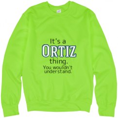 Unisex Neon Crewneck Sweatshirt