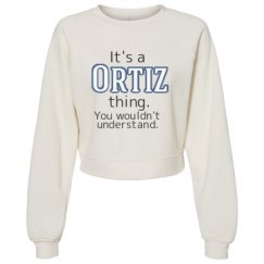 Women's Raglan Pullover Fleece