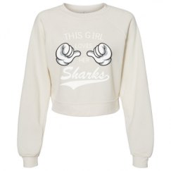 Women's Raglan Pullover Fleece