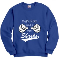 Unisex Film and Foil Crewneck Sweatshirt