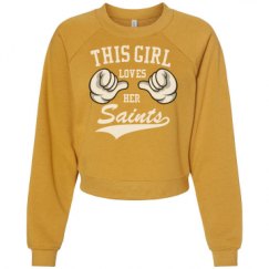 Women's Raglan Pullover Fleece