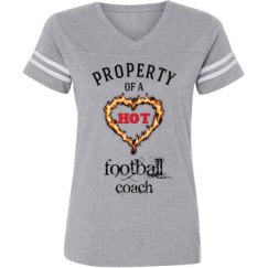 Ladies Relaxed Fit Vintage Sports Tee