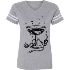 Ladies Relaxed Fit Vintage Sports Tee