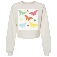 Women's Raglan Pullover Fleece