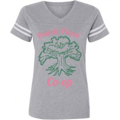 Ladies Relaxed Fit Vintage Sports Tee