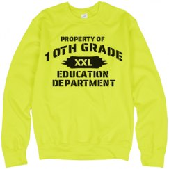 Unisex Neon Crewneck Sweatshirt