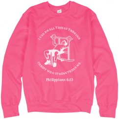 Unisex Neon Crewneck Sweatshirt