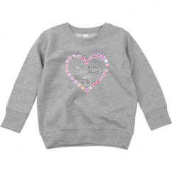 Toddler Crewneck Basic Promo Sweatshirt