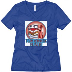 Ladies Relaxed Fit V-Neck Tee