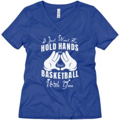 Ladies Relaxed Fit V-Neck Tee