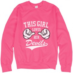 Unisex Neon Crewneck Sweatshirt