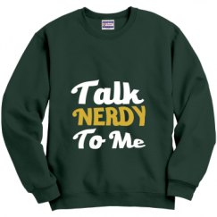 Unisex Film and Foil Crewneck Sweatshirt