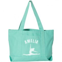 Seaside Cotton Canvas Pigment-Dyed Boat Tote Bag