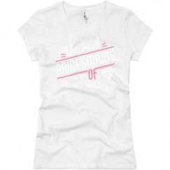 Ladies Slim Fit Basic Promo Jersey Tee