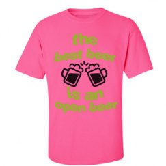 Unisex Ultra Cotton Safety Neon Crewneck Tee